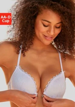 Vivance Push-up-BH, Mit Feiner Spitze Und Praktischem Vorderverschluss -Bikini Mode Geschaft 2f6a335edd9d914bd9cc7b858ba5fff1