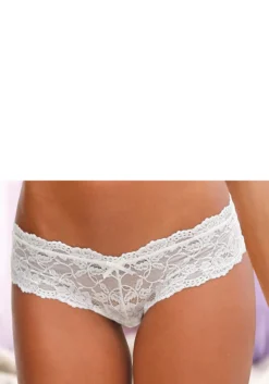 Vivance Panty, (Packung, 2 Stück), Aus Elastischer Spitze, Sexy Dessous -Bikini Mode Geschaft 311a34ac043f893fe3552a1693a46fd3