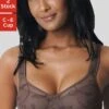 Petite Fleur Minimizer-BH, (Packung, 2 Stück), Mit Bügel Und Schöner Stickerei, Basic Dessous -Bikini Mode Geschaft 31f96f02a0276e25f9147477f57421e1