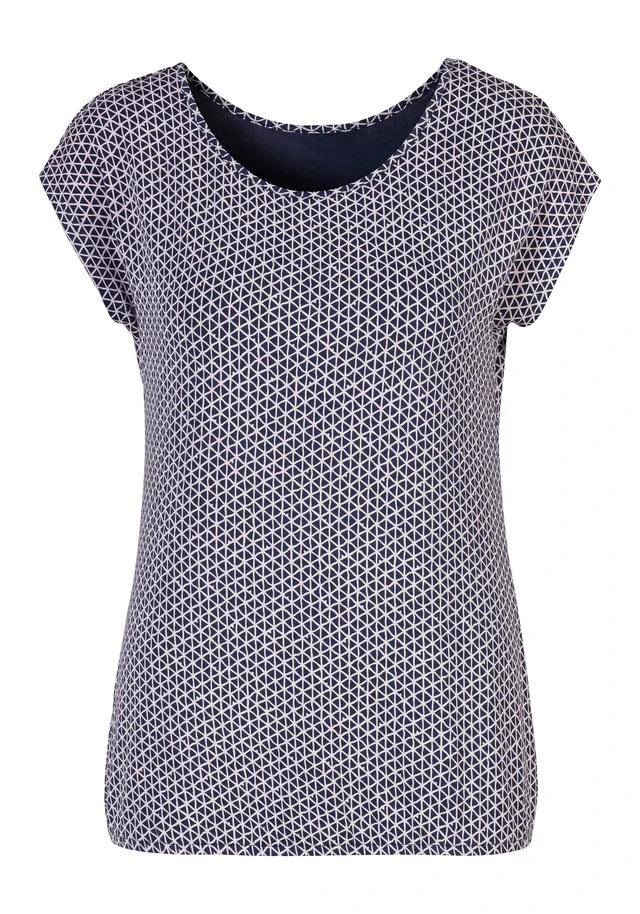 Vivance T-Shirt, (2er-Pack), Mit Elastischem Saum 12 Vivance T-Shirt, (2er-Pack), Mit Elastischem Saum – Bild 10