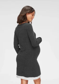 Vivance Dreams Umstandsnachthemd, Im Pünktchenmuster Mit Gestreiften Bündchen -Bikini Mode Geschaft 3403475f7ea3d01c680e3e9ed34ef849