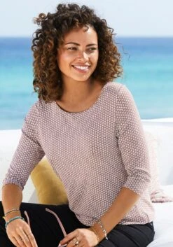 Vivance 3/4-Arm-Shirt, (2er-Pack), Mit Elastischem Saum -Bikini Mode Geschaft 361713e626147d5ec0824bf3cc679bd1