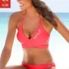 Venice Beach Triangel-Bikini, Mit Top Zum Wickeln