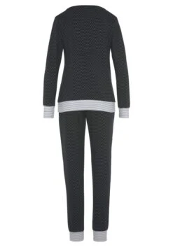 Vivance Dreams Pyjama, (2 Tlg., 1 Stück), Mit Pünktchen- Und Streifenmuster -Bikini Mode Geschaft 3769f773405c0b82008900453c248ef8