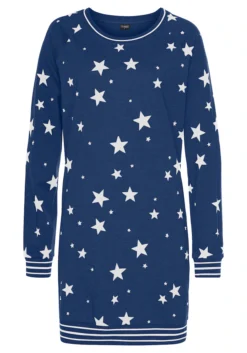 Vivance Dreams Sleepshirt, Mit Angesagtem Sternedruck -Bikini Mode Geschaft 37a681550eb4a39a81248492d855957c