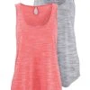 Beachtime Tanktop, (2er-Pack), Mit Kleinem Cut-Out Im Nacken -Bikini Mode Geschaft 3951fbe17c62318efd9488263e6d0b28
