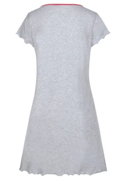 Peanuts Nachthemd, Mit Snoopy-Print Und Kleiner Schleife -Bikini Mode Geschaft 3a41310a03e1b1e4511cbda85362736c