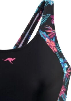 KangaROOS Badeanzug, Mit Bedruckten Einsätzen An Den Seiten -Bikini Mode Geschaft 3bb809930f4cf5b7229b483fa90513cd