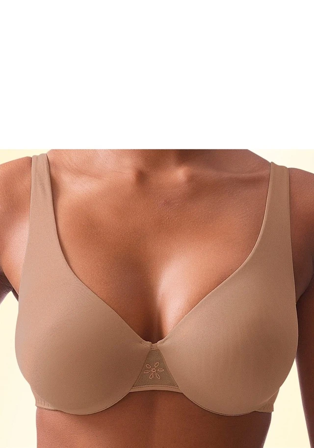 Nuance T-Shirt-BH, (Packung, 2 Stück), Mit Bügel Und Nahtlosen, Doppellagigen Cups, Basic Dessous 18 Nuance T-Shirt-BH, (Packung, 2 Stück), Mit Bügel Und Nahtlosen, Doppellagigen Cups, Basic Dessous – Bild 16