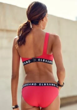 Elbsand Bustier-Bikini, Mit Markenschriftzügen In Kontrastfarbe -Bikini Mode Geschaft 3d033ac64d0ea500194e9ddd1f54cb54
