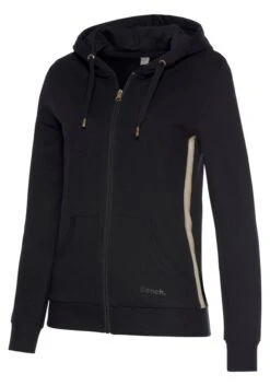Bench. Kapuzensweatjacke, Mit Glitzer Streifen -Bikini Mode Geschaft 3dac65f08d7d0a98550d3b99c2aa61f2