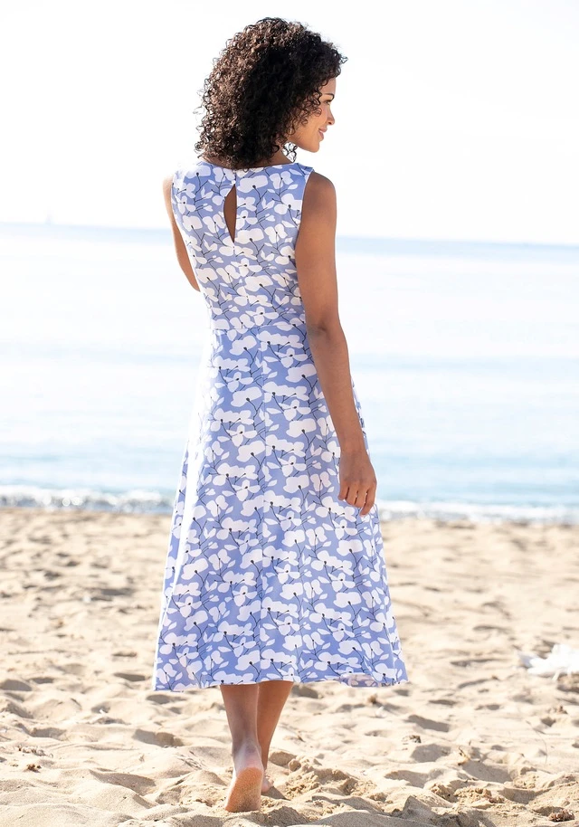 Beachtime Sommerkleid, Mit Blumendruck, Strandmode, Strandbekleidung 17 Beachtime Sommerkleid, Mit Blumendruck, Strandmode, Strandbekleidung – Bild 15