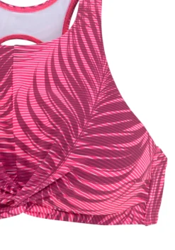 LASCANA ACTIVE Crop-Bikini-Top »Coal«, Mit Knoten-Optik -Bikini Mode Geschaft 3ded4b8ef1853353492d884bd5a8f238