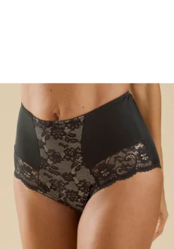 Nuance High-Waist-Panty, Mit Spitzeneinsätzen -Bikini Mode Geschaft 3e18ea5fe0a797ff1e9c222128932280