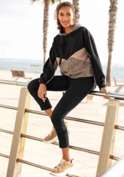 Venice Beach Kapuzensweatshirt, Mit Logodetails -Bikini Mode Geschaft 3e3a8619569b8e71660605fc7c47be55