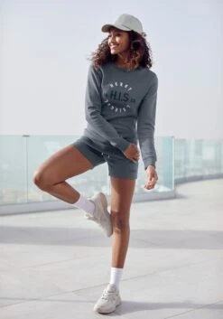H.I.S Sweatshirt, Mit Großer Logo Stickerei -Bikini Mode Geschaft 3ea754665eb4ccbd0598482b27b7032d