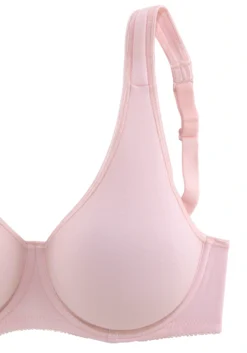 Petite Fleur T-Shirt-BH, (Packung, 2 Stück), Mit Bügel, Ohne Schale, Basic Dessous -Bikini Mode Geschaft 3eebabd064ec23f46c9ef064a71c3e01