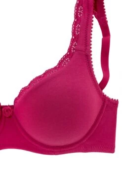 Petite Fleur T-Shirt-BH, (Packung, 2 Stück), Mit Ungefütterten, Nahtlosen Cups, Aus Baumwollqualität, Basic Dessous -Bikini Mode Geschaft 3f7775860f1a67f8977248642eb45b40