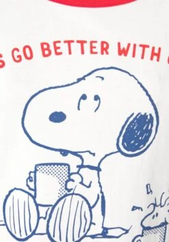 Peanuts Nachthemd, Mit Snoopy Druckmotiv -Bikini Mode Geschaft 4077e148d0485417cbadf17a1cf63f08