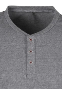 S.Oliver Pyjama, (2 Tlg., 1 Stück), Oberteil In Melange-Optik Mit Knopfleiste -Bikini Mode Geschaft 4147e43a22dc29c2cc14a789d21b7b1d