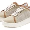 Elbsand Sneaker, Aus Leder Mit Bast-Optik -Bikini Mode Geschaft 41757a6945daf58f33ab4025a535335a