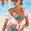 Venice Beach Highwaist-Bikini-Hose »Maia«, Mit Trendigem Druck