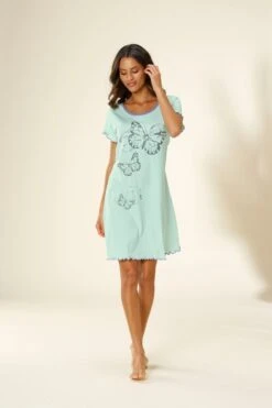 Vivance Dreams Nachthemd, Mit Schmetterling Motiv -Bikini Mode Geschaft 4314cf3a39e7f472da662415e9608841