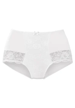 Nuance High-Waist-Panty, Mit Spitzeneinsätzen -Bikini Mode Geschaft 447fe2ad11376303dd8339850ea64af2