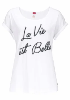S.Oliver Pyjama »La Vie Est Belle«, (2 Tlg., 1 Stück), Im Schwarz-Weiß-Design -Bikini Mode Geschaft 44a8aa5dc68e5742ea852fcb0ac3756a