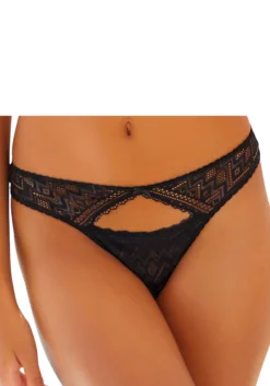 S.Oliver Bikinislip, Aus Graphischer Spitze Mit Modischem Cupt-Out