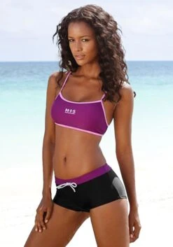 H.I.S Bustier-Bikini, Mit Kontrastdetails -Bikini Mode Geschaft 456b2cff7bf283af45f8154da09b3ff4