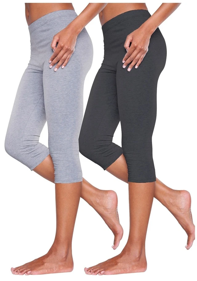 Vivance Active Caprileggings, (2er-Pack), Mit Gummibund 8 Vivance Active Caprileggings, (2er-Pack), Mit Gummibund – Bild 6