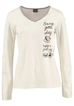 Vivance Dreams Pyjama, (4 Tlg., 2 Stück), Mit Seitlichem Print -Bikini Mode Geschaft 488d6f3c4be8ed97e2293cbe9b3911ee