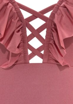 S.Oliver Badeanzug, Mit Trendigen Rüschen -Bikini Mode Geschaft 48d22a12eb2812ee78f4b437c0635cc9