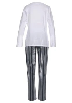 Vivance Dreams Pyjama, (2 Tlg., 1 Stück), Mit Großem Blumen-Druck -Bikini Mode Geschaft 493f9a4c3d4c51942e1f98f2b5d2060f