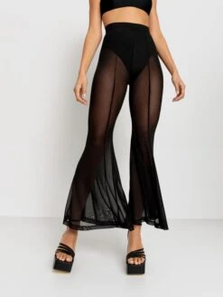 LSCN By LASCANA Stretch-Hose, Aus Transparenter Meshware -Bikini Mode Geschaft 4940e5afba9243f8f5b93cc5cc1f35a5