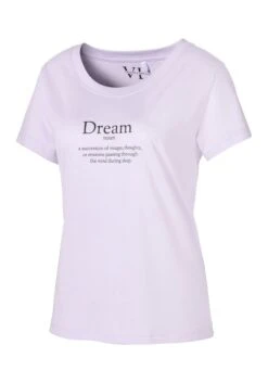 Vivance Dreams Pyjamaoberteil, Mit Statementdruck -Bikini Mode Geschaft 49f39eb85a7684c00dacac62904f6ff1
