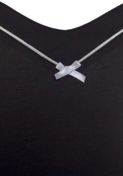 Vivance Dreams Negligé, Mit Kontrastpaspel-Details -Bikini Mode Geschaft 4a6dda3cd780978418dc285bccf0d16d