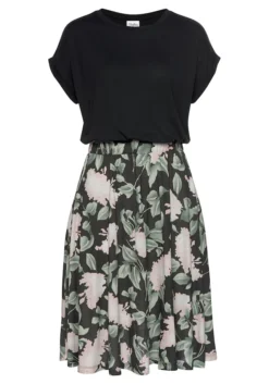 Buffalo Jerseykleid, Mit Paperbag-Bund -Bikini Mode Geschaft 4b1b15bed282f05825e2147de2c3d78f