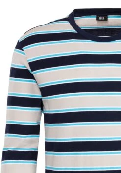 H.I.S Pyjama, (2 Tlg., 1 Stück), In Schöner Streifenoptik -Bikini Mode Geschaft 4b510111004793efd8734db19e2f2e96