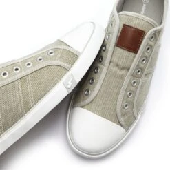 AUTHENTIC LE JOGGER Sneaker, Aus Canvas Bequem Zum Reinschlüpfen VEGAN -Bikini Mode Geschaft 4cf990239b2cc4afbd7c632057b9ccb7