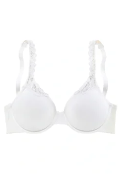 Nuance T-Shirt-BH, Mit Bügel Und Mit Stickerei Verzierten Trägern, Basic Dessous -Bikini Mode Geschaft 4e576cba5e2e9e07efc010affe12b3c8