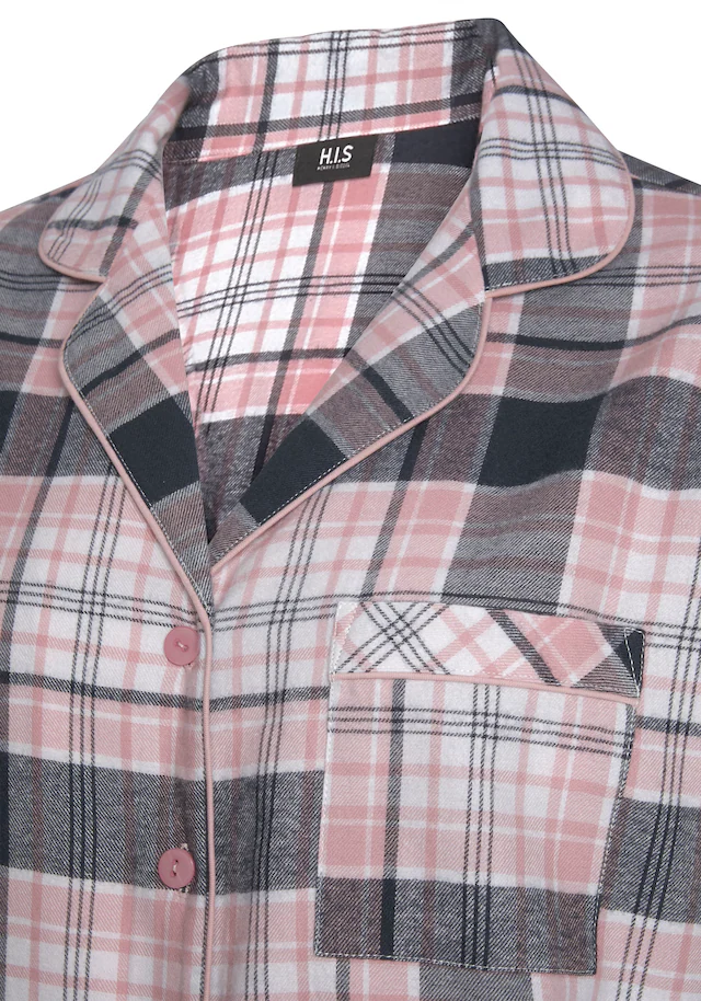 H.I.S Nachthemd, (1 Tlg.), Aus Flanell Im Karo-Design 7 H.I.S Nachthemd, (1 Tlg.), Aus Flanell Im Karo-Design – Bild 5