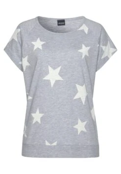 Arizona Shorty, (4 Tlg., 2 Stück), In Melierter Optik Mit Sternen -Bikini Mode Geschaft 50cada737a4ba49b903a3ae7d0f37ff1