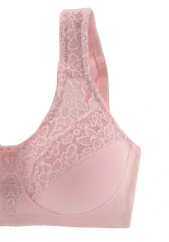 Petite Fleur Entlastungs-BH, (Packung, 2 Stück), Ohne Bügel, Mit Eleganter Spitze, Basic Dessous -Bikini Mode Geschaft 5211636b267284e66cba21fb267b60c9