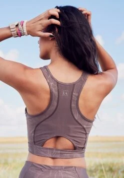 LASCANA ACTIVE Funktionsshirt, Mit Gemusterten Einsätzen -Bikini Mode Geschaft 52a3323eb2ff7548691251dd68b18b71