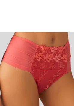 Nuance High-Waist-Slip, Vorne Aus Floraler, Unterlegter Stickerei Spitze -Bikini Mode Geschaft 569413de22336cafa17e37c6654de3ea