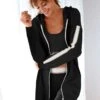 Bench. Kapuzensweatjacke, In Langer Form Mit Zipper -Bikini Mode Geschaft 586e9f4f6e93704dec50e979e3caf65e