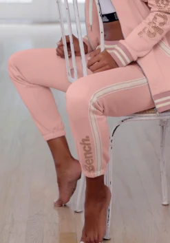 Bench. Relaxhose, Mit Gestreiftem Bund Und Glanzprint -Bikini Mode Geschaft 59eb9ed2d41b33fe8692ceb888987e5d