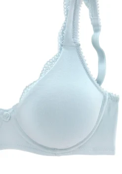 Petite Fleur T-Shirt-BH, (Packung, 2 Stück), Mit Ungefütterten, Nahtlosen Cups, Aus Baumwollqualität, Basic Dessous -Bikini Mode Geschaft 5e356c69605c907bd31630a2ba50e07c